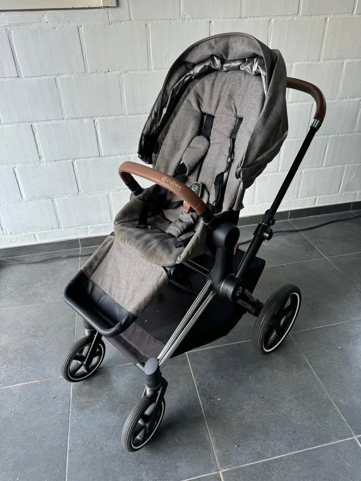 Buggy Cybex inclusief parasol en voetenzak, Enlèvement, Comme neuf, Autres marques, Couverture pieds