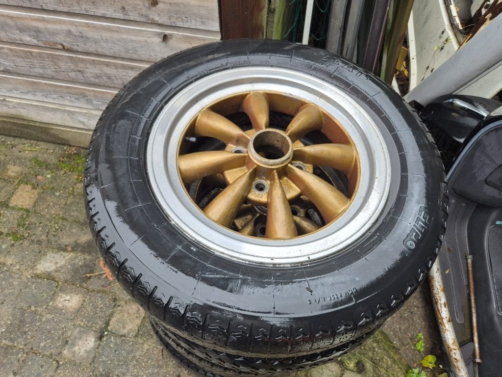 american racing silverstone, Ophalen, Gebruikt, 15 inch, Banden en Velgen