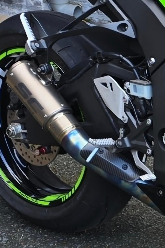 Zx10r 2021-2026 uitlaat, Motoren, Ophalen, Zo goed als nieuw