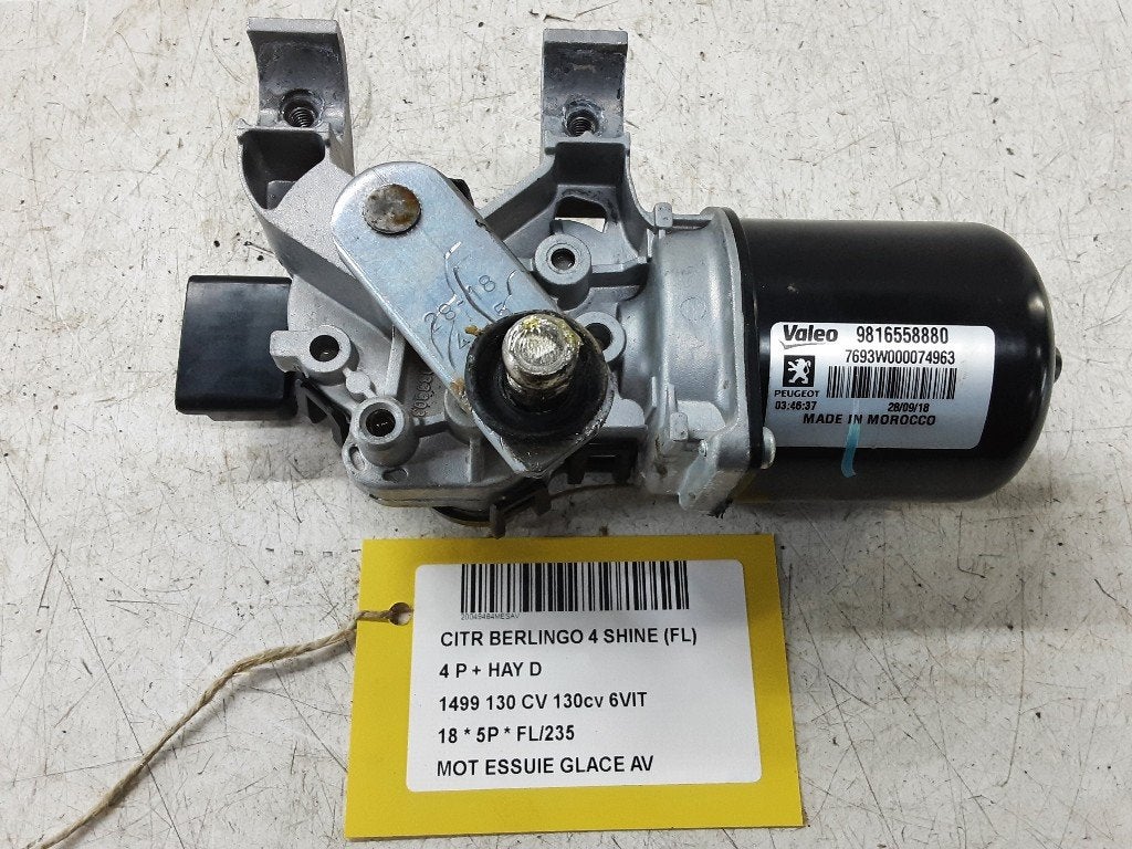 RUITENWISSERMOTOR VOOR Berlingo Multispace (9816558880), Auto-onderdelen, Gebruikt, Citroën, Kontakt-citroen@citroen.com, Citroën Deutschland GmbH