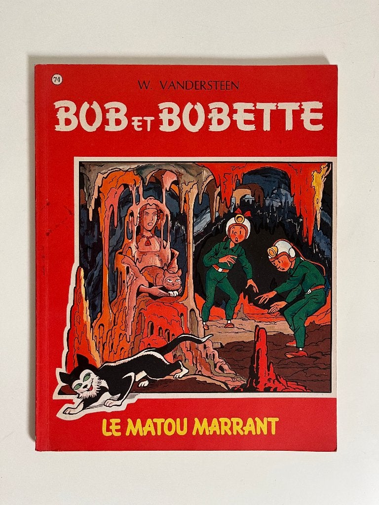 Bob et Bobette T74 - Le Matou Marrant - EO 1967, Livres, BD, Envoi, Willy Vandersteen