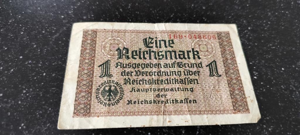 Billet de banque - monnaie allemande 1 pièce, Enlèvement ou Envoi