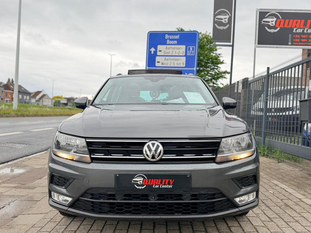 Vw Tiguan Highline 1.4TSI 146dkm 125pk Pano Leder Euro6 Full, Cuir, Euro 6, Entreprise, Boîte manuelle
