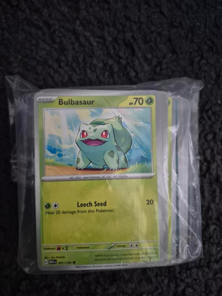 Pokemon kaarten 151, Ophalen