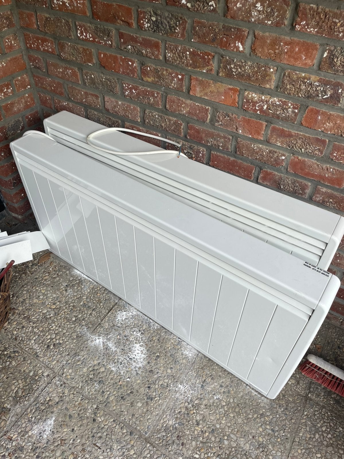2 Elektrische radiatoren, Ophalen, Zo goed als nieuw, 60 tot 150 cm, 80 cm of meer