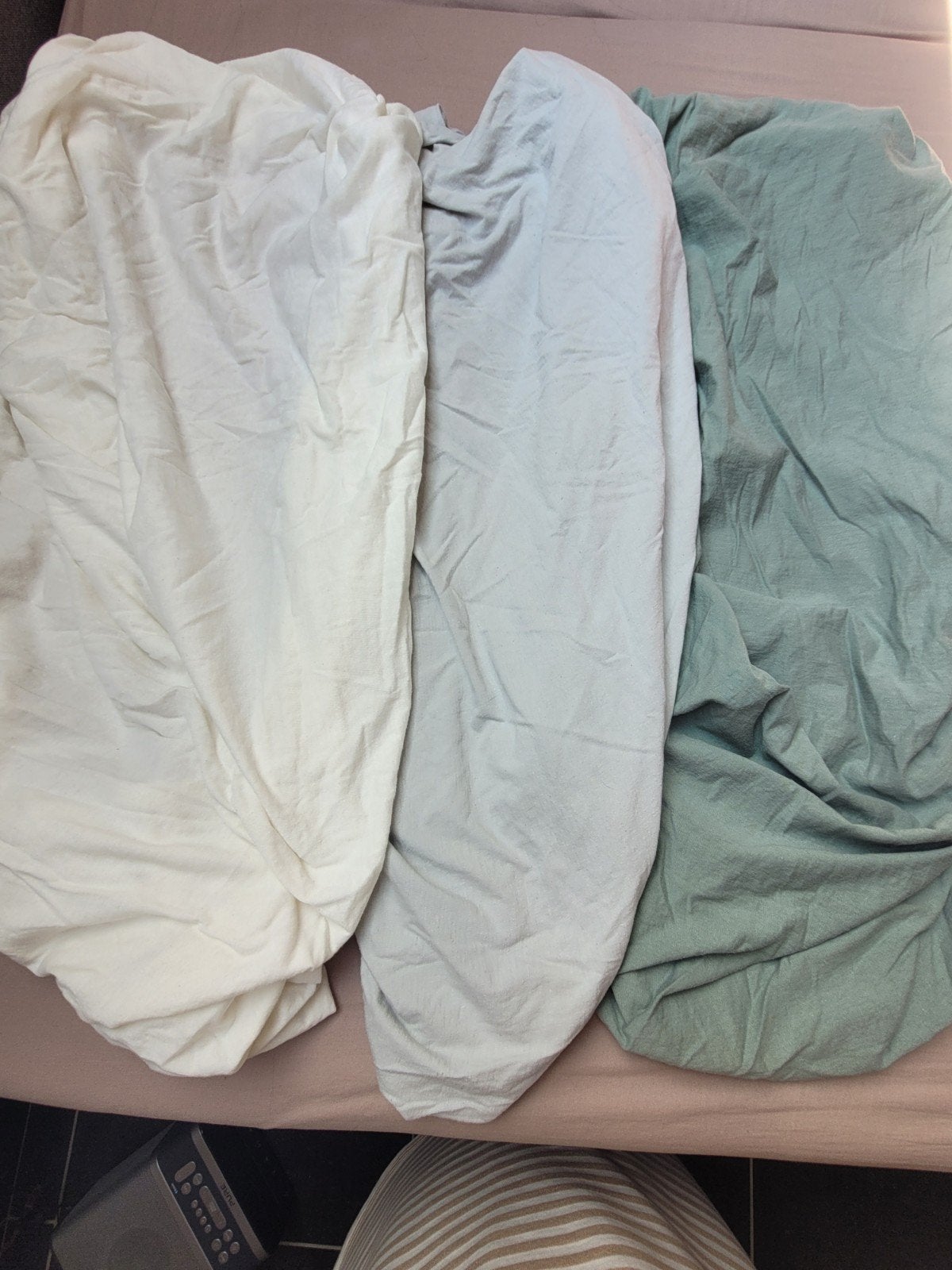 Hoeslakentjes Jollein 60 × 120 cm, Drap-housse ou Taie d'oreiller, Enlèvement, Utilisé, Jollein
