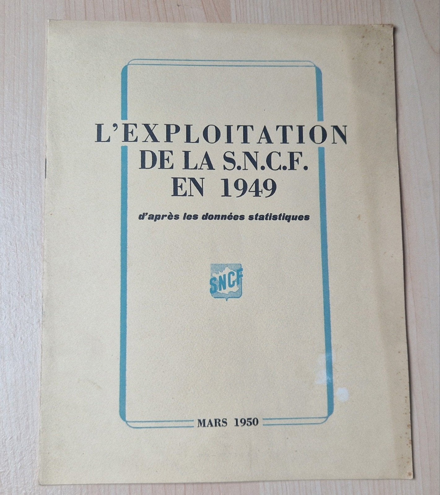 Exploitation de la SNCF en 1949, Collections, Trains & Trams, Enlèvement ou Envoi