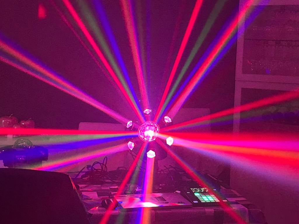 Effet lumière pour soiree dj, Musique & Instruments, Enlèvement, Comme neuf, Lumières