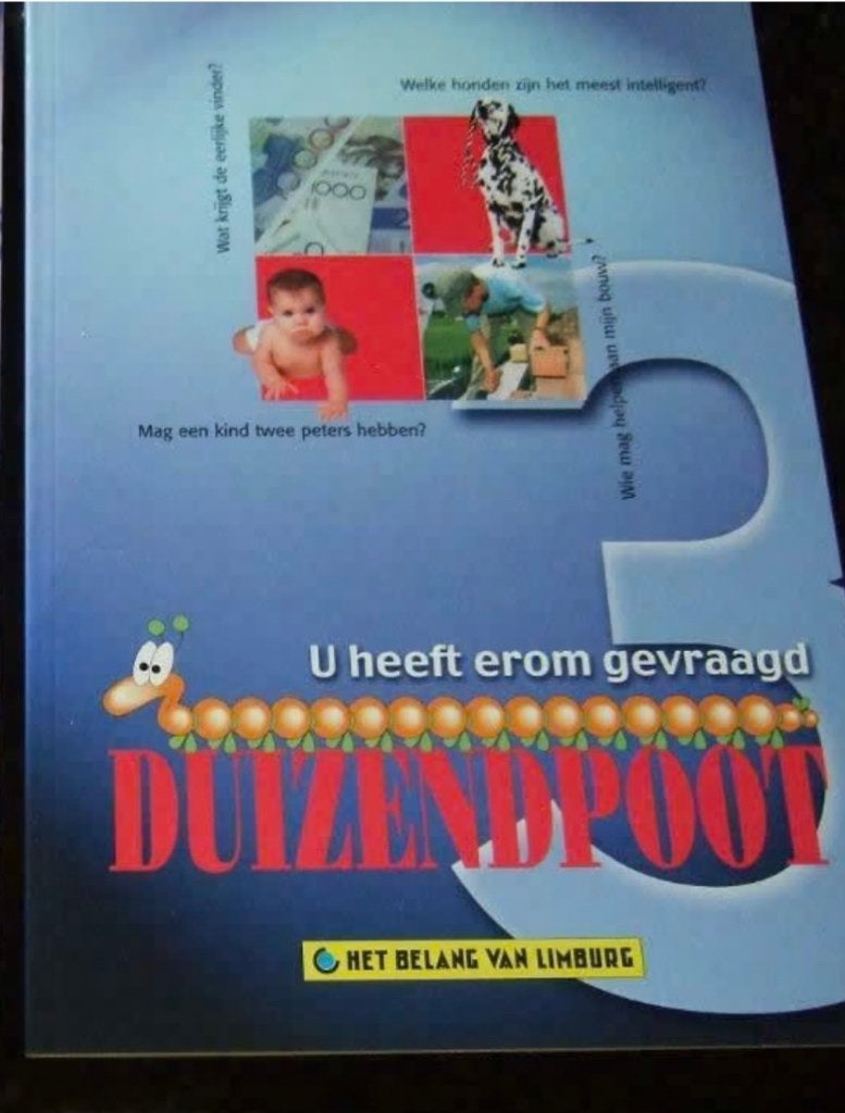 Duizendpoot van Het Belang Van Limburg, Boeken, Ophalen of Verzenden