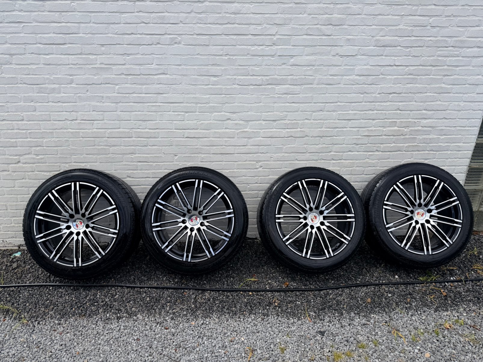 Porsche cayenne velgen 20 inch, Auto-onderdelen, Ophalen, 20 inch, Band(en)