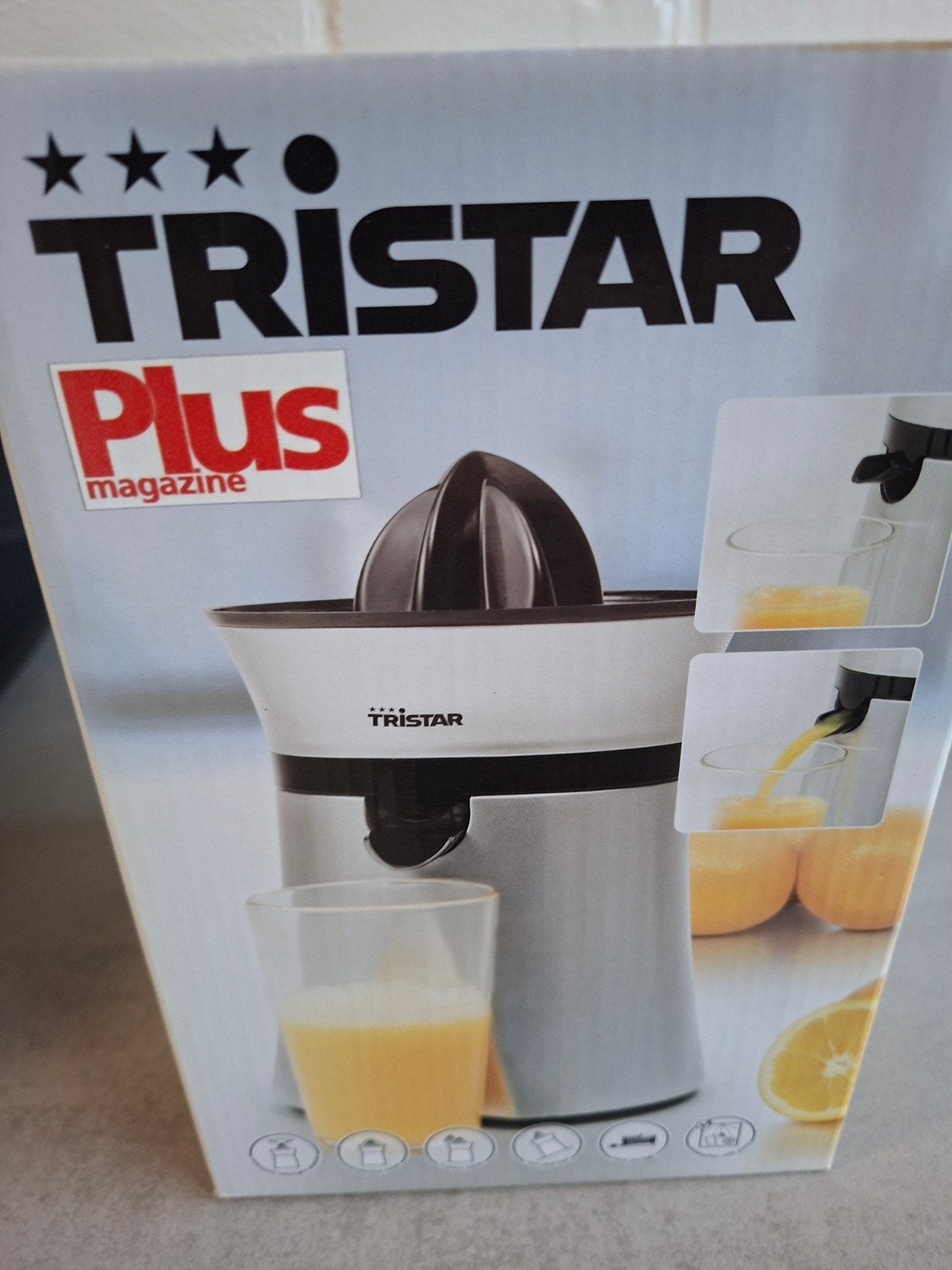 tristar fruitpers NIEUW IN DOOS, Elektronische apparatuur, Ophalen of Verzenden, Nieuw, Elektrisch, Sapcentrifuge