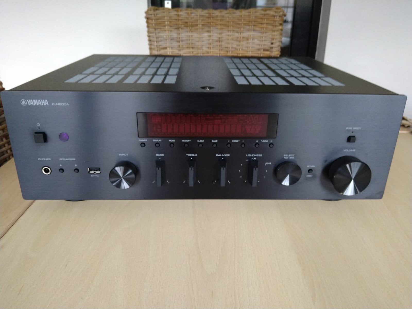yamaha R-N600A versterker, Audio, Tv en Foto, Versterkers en Ontvangers, Ophalen, Stereo, Yamaha
