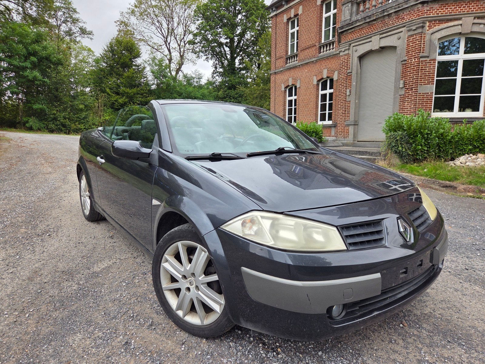 Renault Megane Cabriolet /// 1900 Dci , 10-2005 ///, Cuir, Achat, Cabriolet, Noir