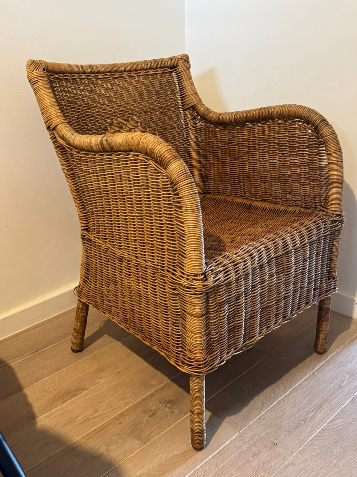 Chaise en osier, Maison & Meubles, Chaises, Enlèvement, Comme neuf