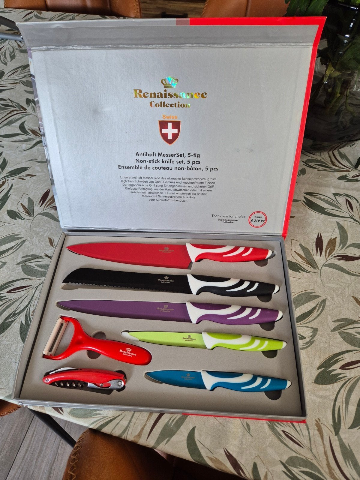 messenset swiss, Ophalen, Bestekset, Nieuw, Messenset