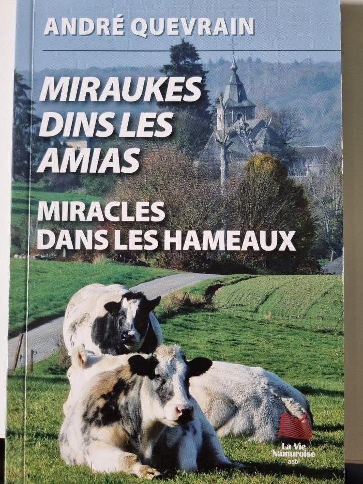 livre, wallon namurois, André Quevrain, Miracles hameaux, Enlèvement ou Envoi, 20e siècle ou après, Neuf