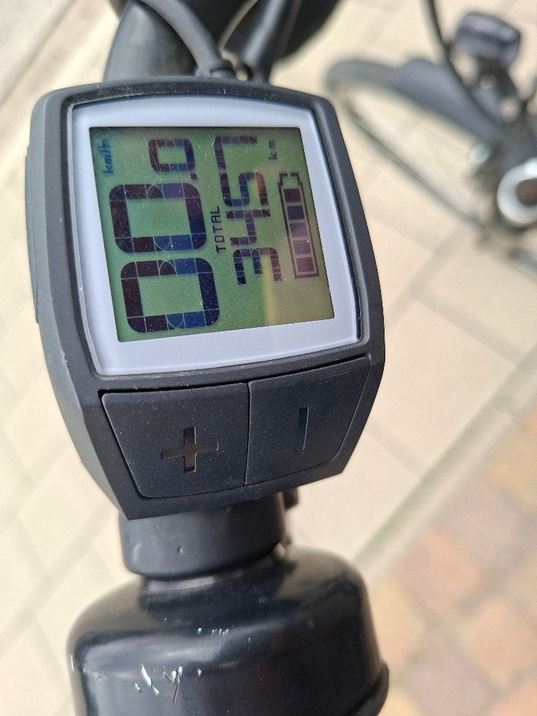 Elektrische damesfiets, Velgrem, Versnellingen, Zo goed als nieuw, 50 tot 53 cm