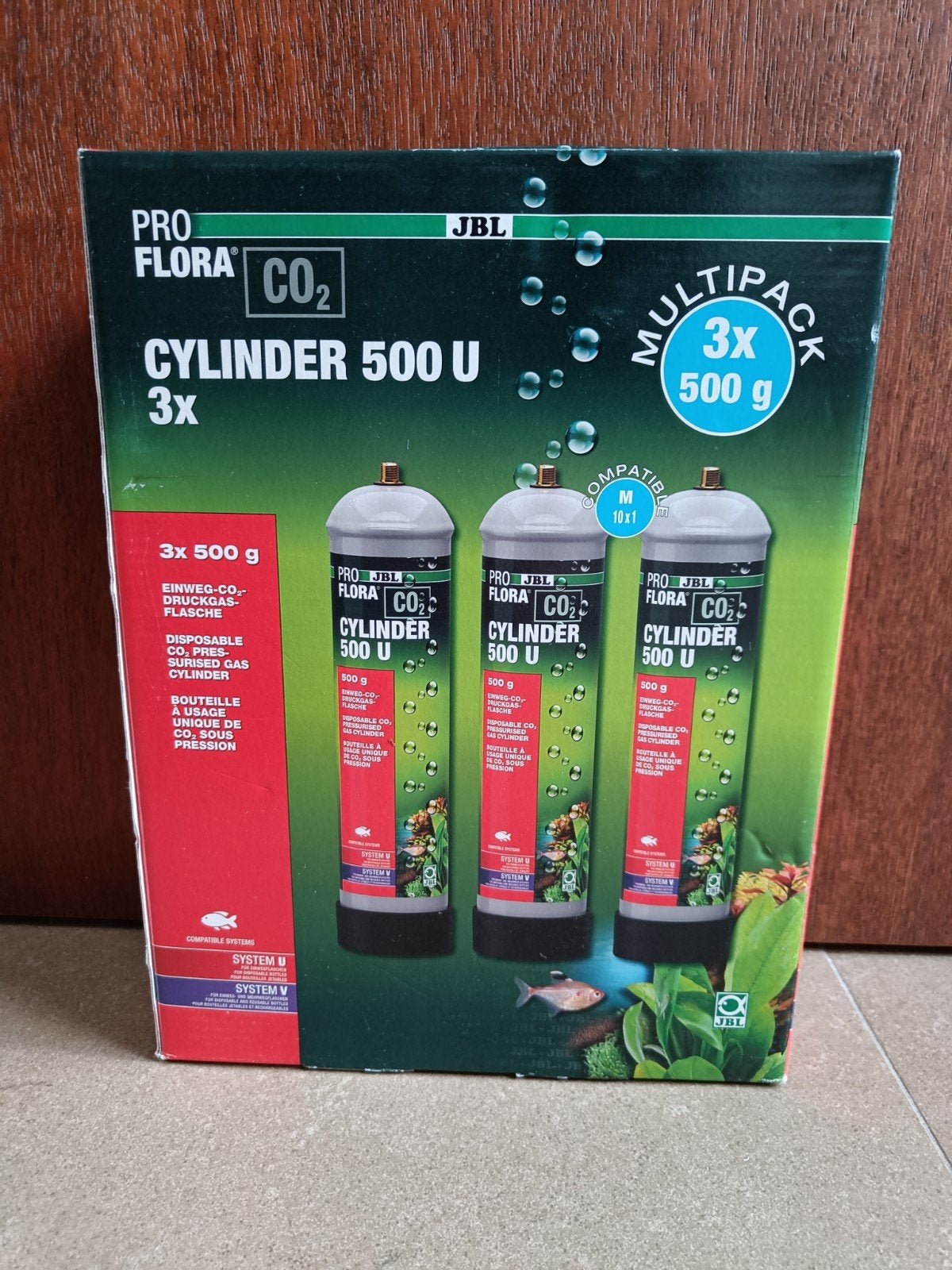 Pro Flora CO2 3x cylinder 500U, Enlèvement, Neuf