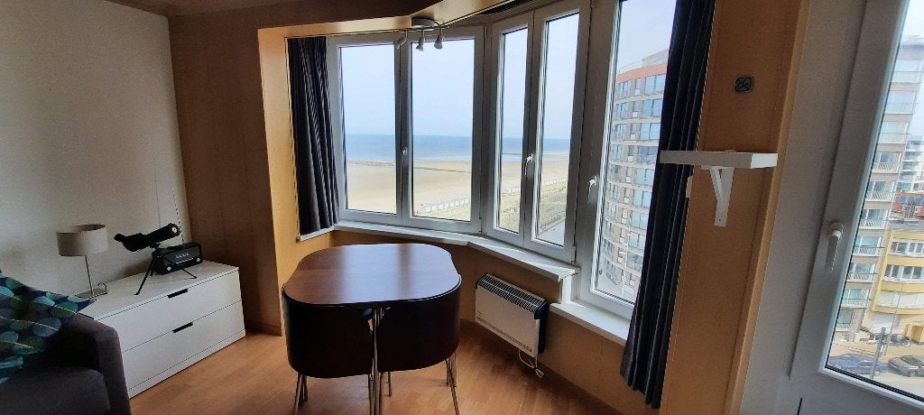 A louer en bord de mer à Westende : studio 3p vue sur la mer, Vacances, Propriétaire, Internet, Anvers et Flandres, Appartement
