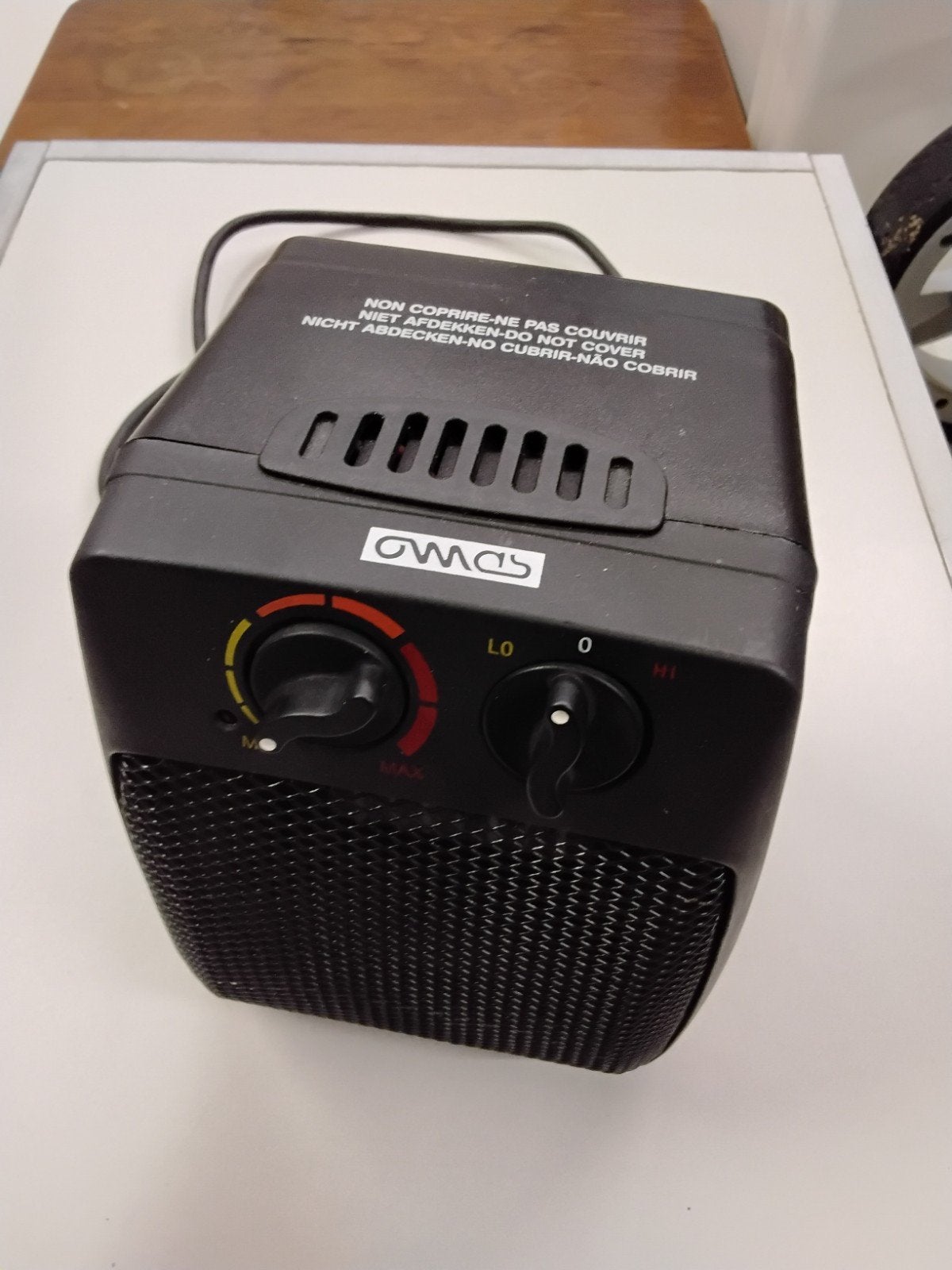 Ventilator kachel, badkamervuurtje, elektrische verwarming, Huis en Inrichting, Ophalen of Verzenden