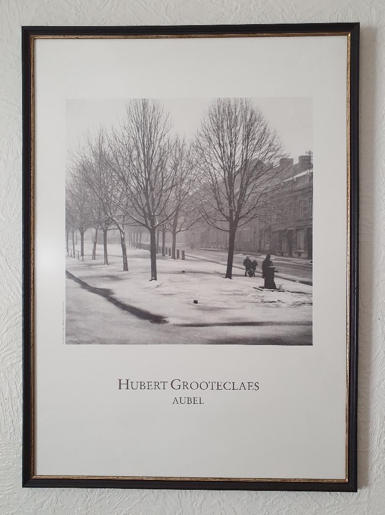 Hubert Grooteclaes. Aubel. Lithographie., Antiquités & Art, Enlèvement