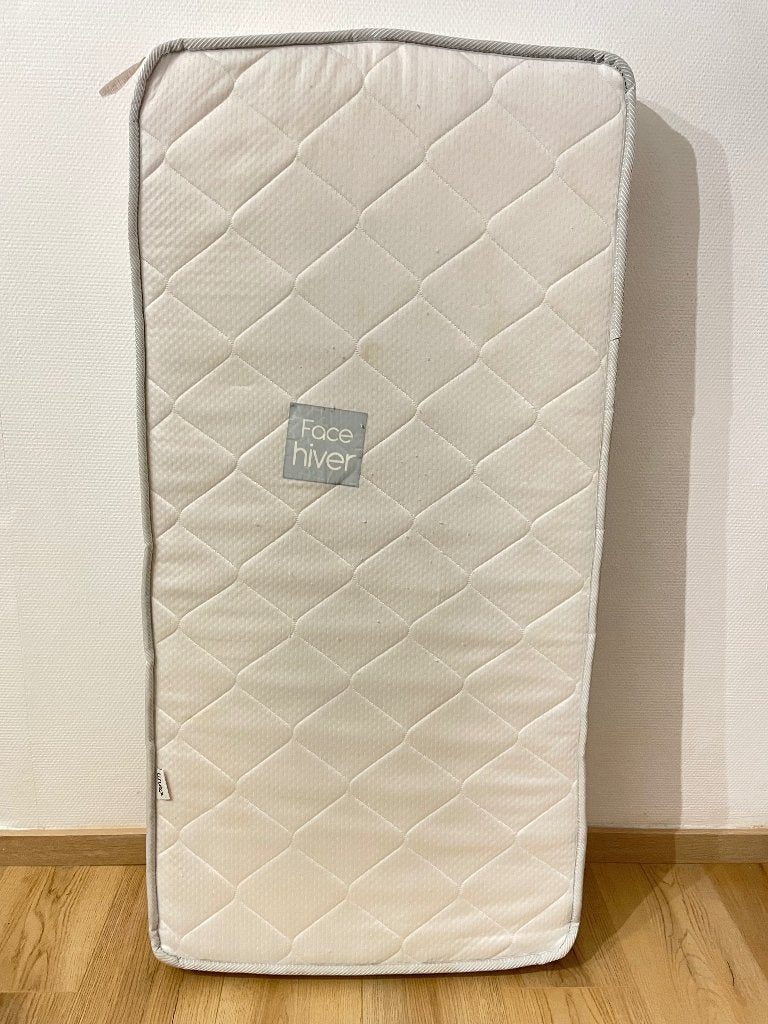 Matelas Bébé Tinéo, Maison & Meubles, Matelas, Une personne, Enlèvement, Utilisé