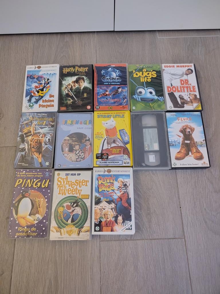 VHS cassettes allerlei, Enlèvement ou Envoi
