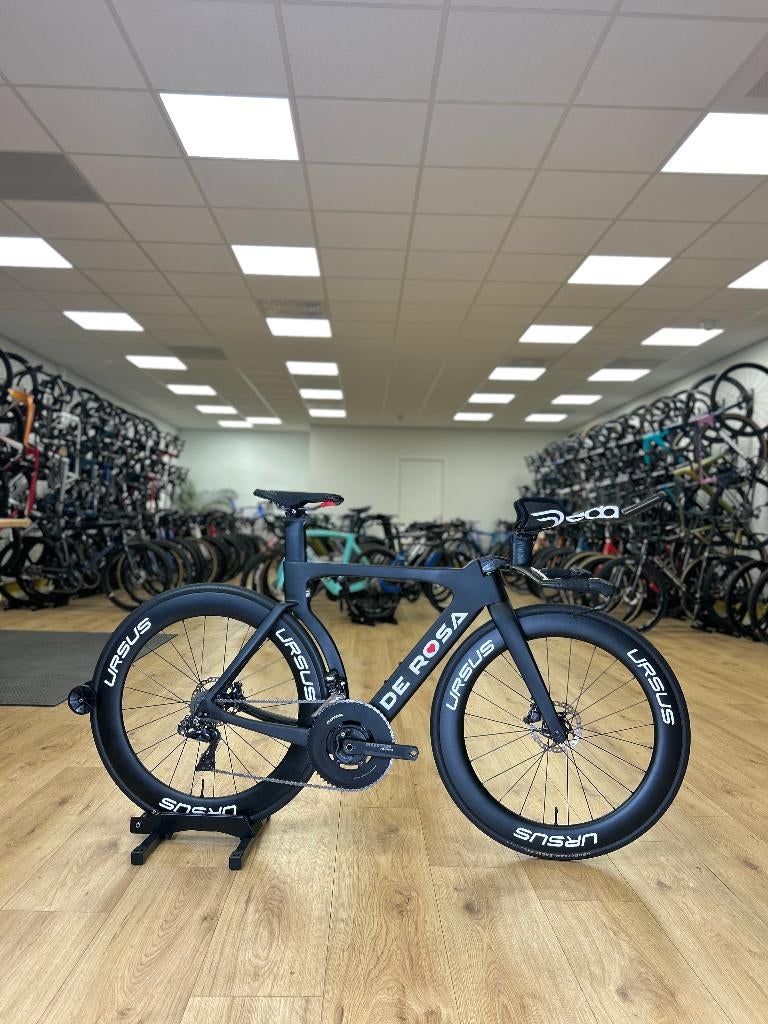 De Rosa TT03 Disc Di2 Triatlonfiets, Enlèvement, Comme neuf