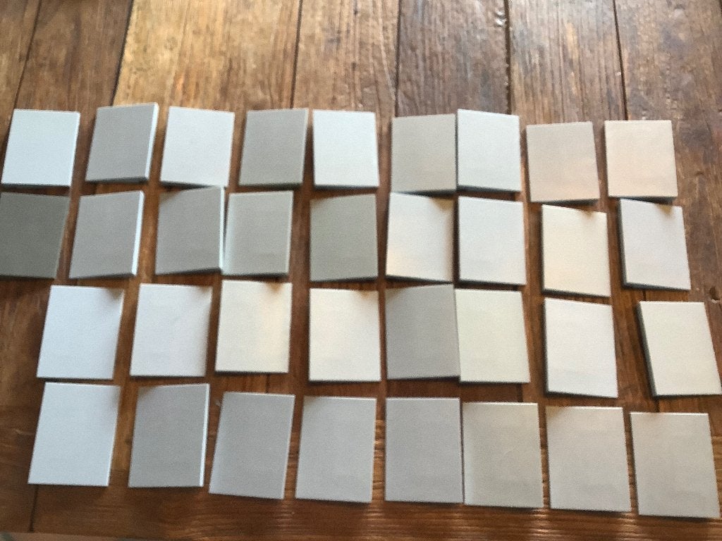 Lego Slope 10 6 x 8 light bluish gray 33 stuks / 364-8, Ophalen of Verzenden, Gebruikt, Losse stenen, Lego