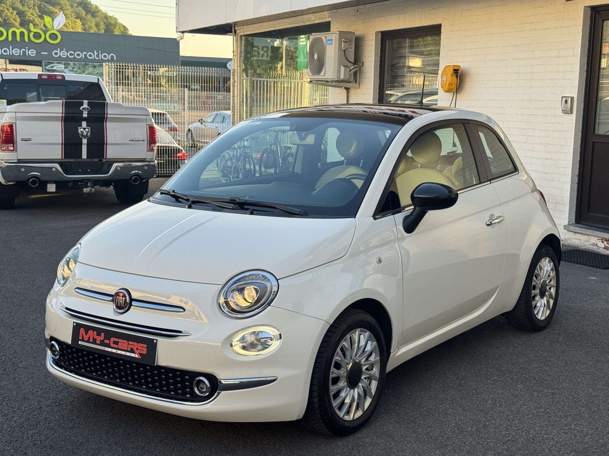 Fiat 500 1200 ESSENCE PANORAMIQUE CUIR CLIM JA FULL OPTION, Autos, Alarme, Achat, Euro 6, Entreprise