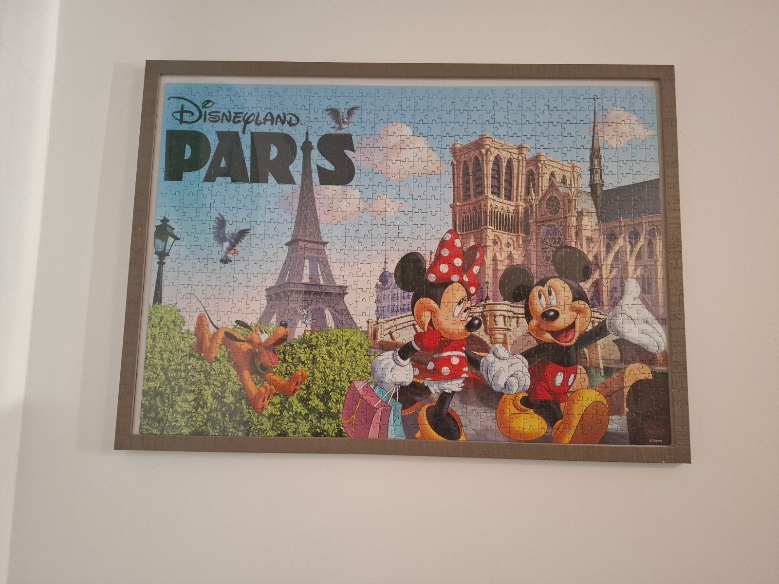 Puzzel Disney inclusief kader., Verzamelen, Ophalen, Zo goed als nieuw