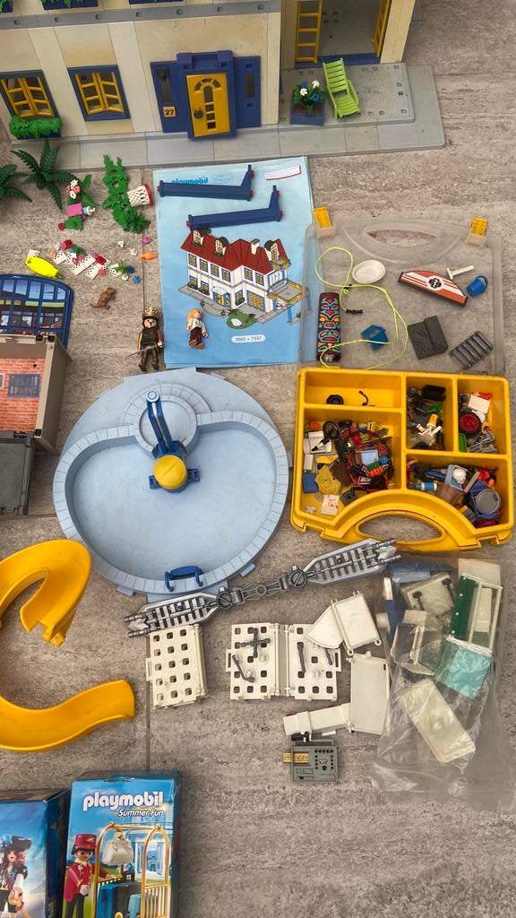 Lot de Playmobil en vrac avec 2 boites scellés, Enlèvement, Comme neuf