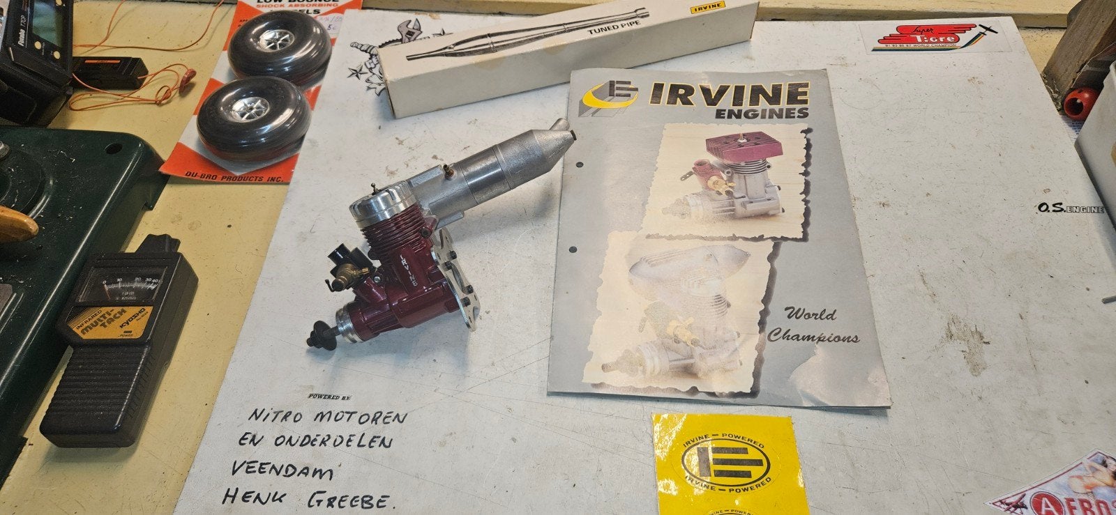 Irvine 53 ABC MK ll, Ophalen of Verzenden, Zo goed als nieuw, Nitro, RTF (Ready to Fly)