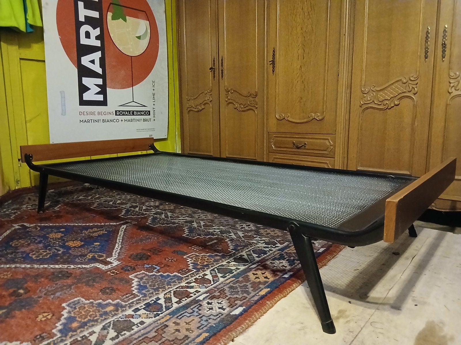 vintage 1 persoonsbed, Ophalen
