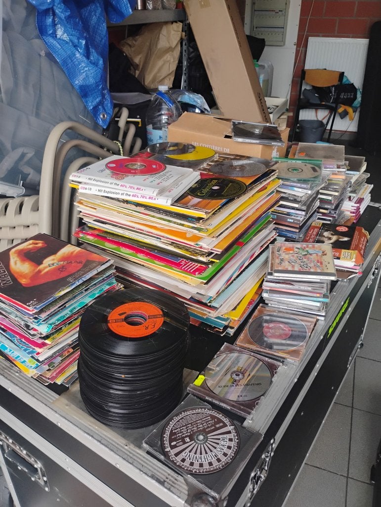 Grote muziekcollectie vinyl en cd's, Ophalen, LP, Gebruikt, Overige genres