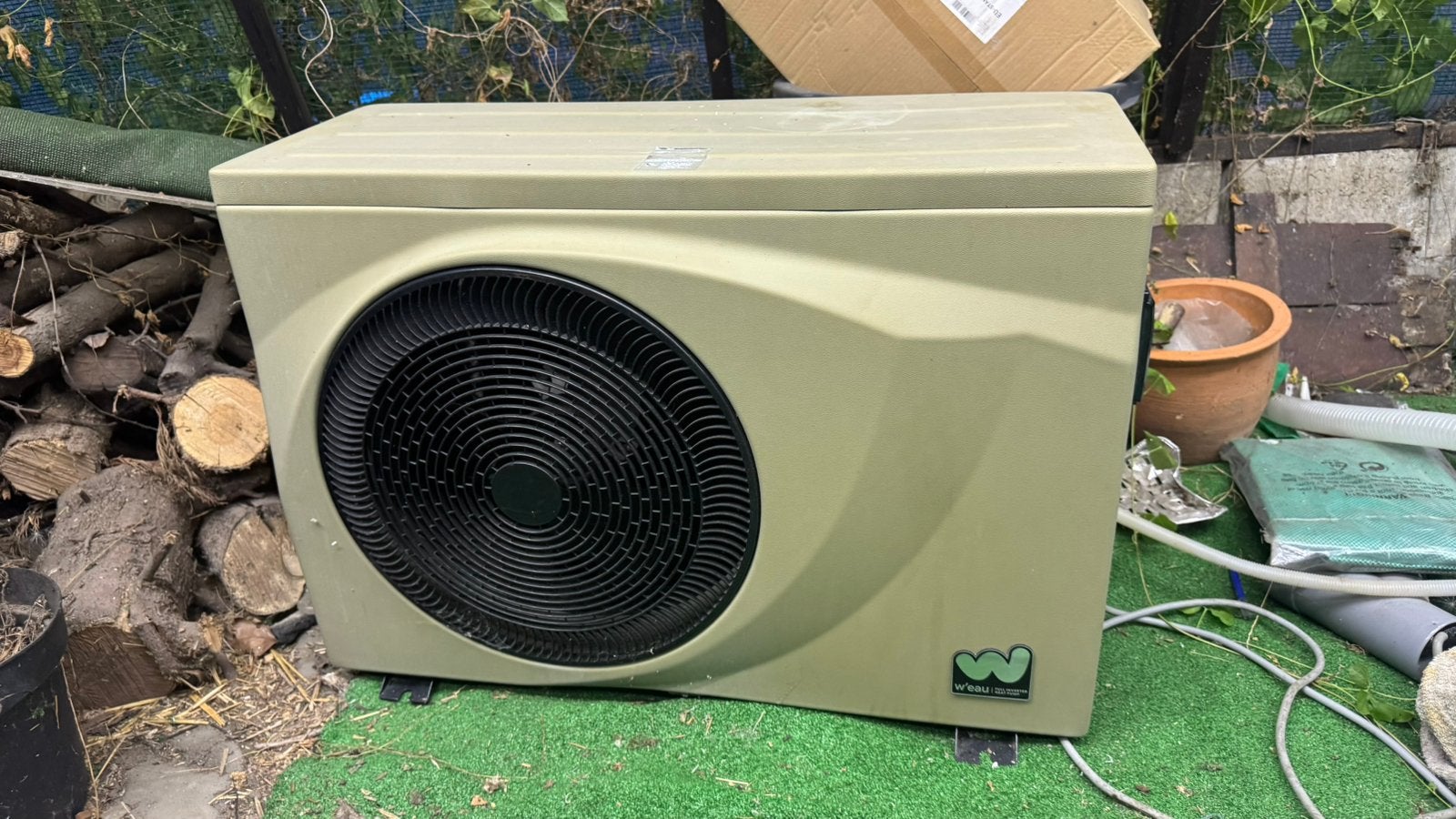 W’eau warmtepomp full inverter 7,6kw, Ophalen, Gebruikt
