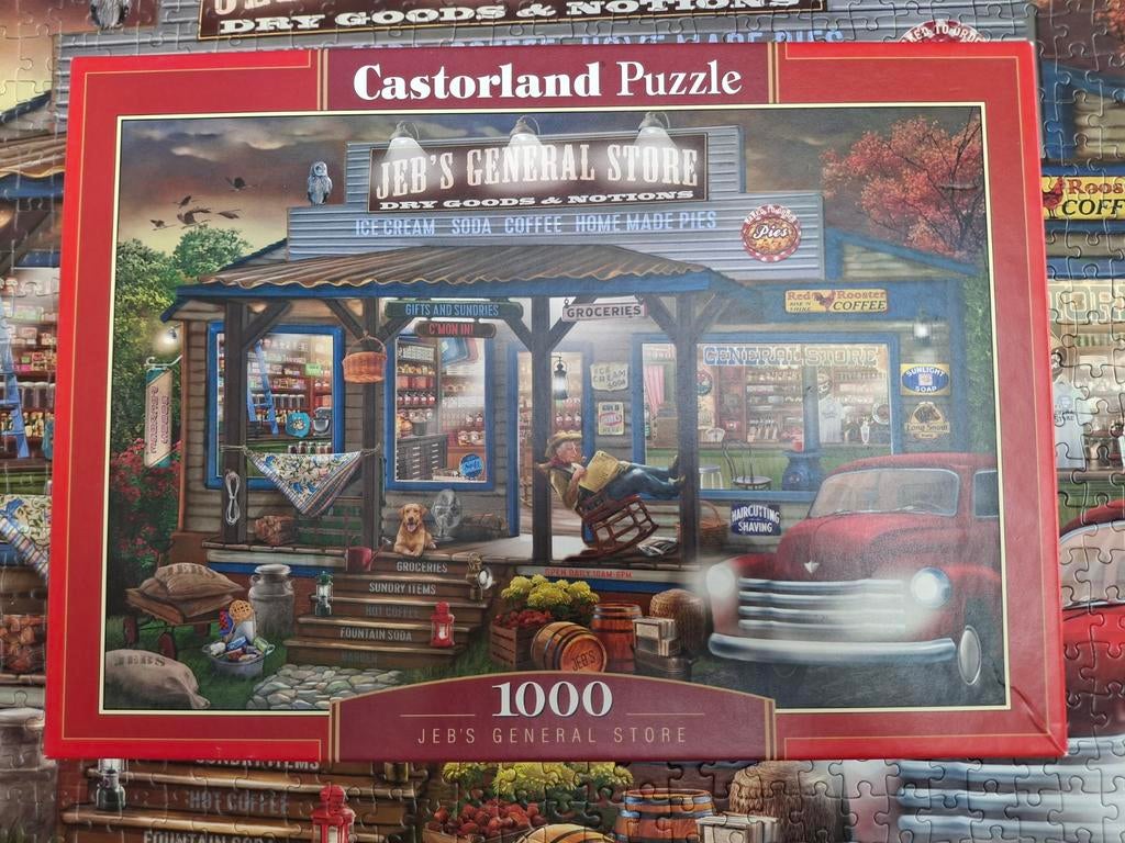 Puzzel Castorland - 1000 stukjes., Enlèvement