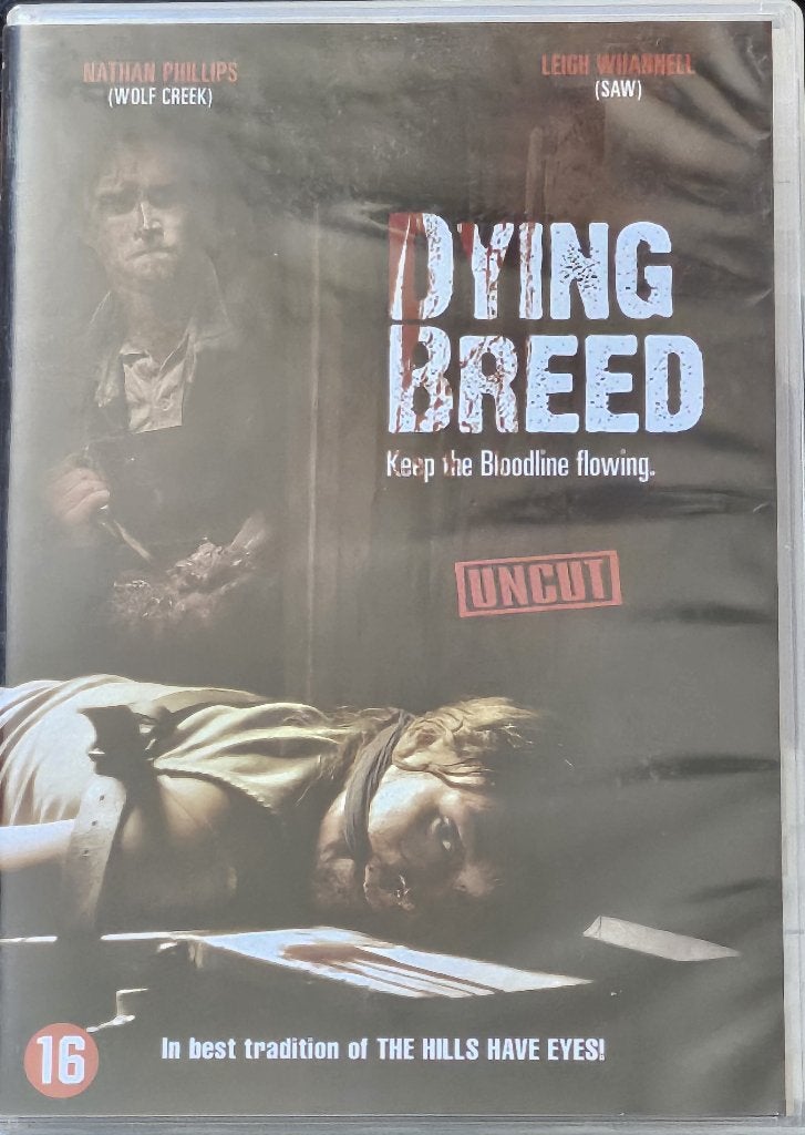 Dying Breed (2008) Uncut, Ophalen of Verzenden, Zo goed als nieuw, Engels, Nederlands