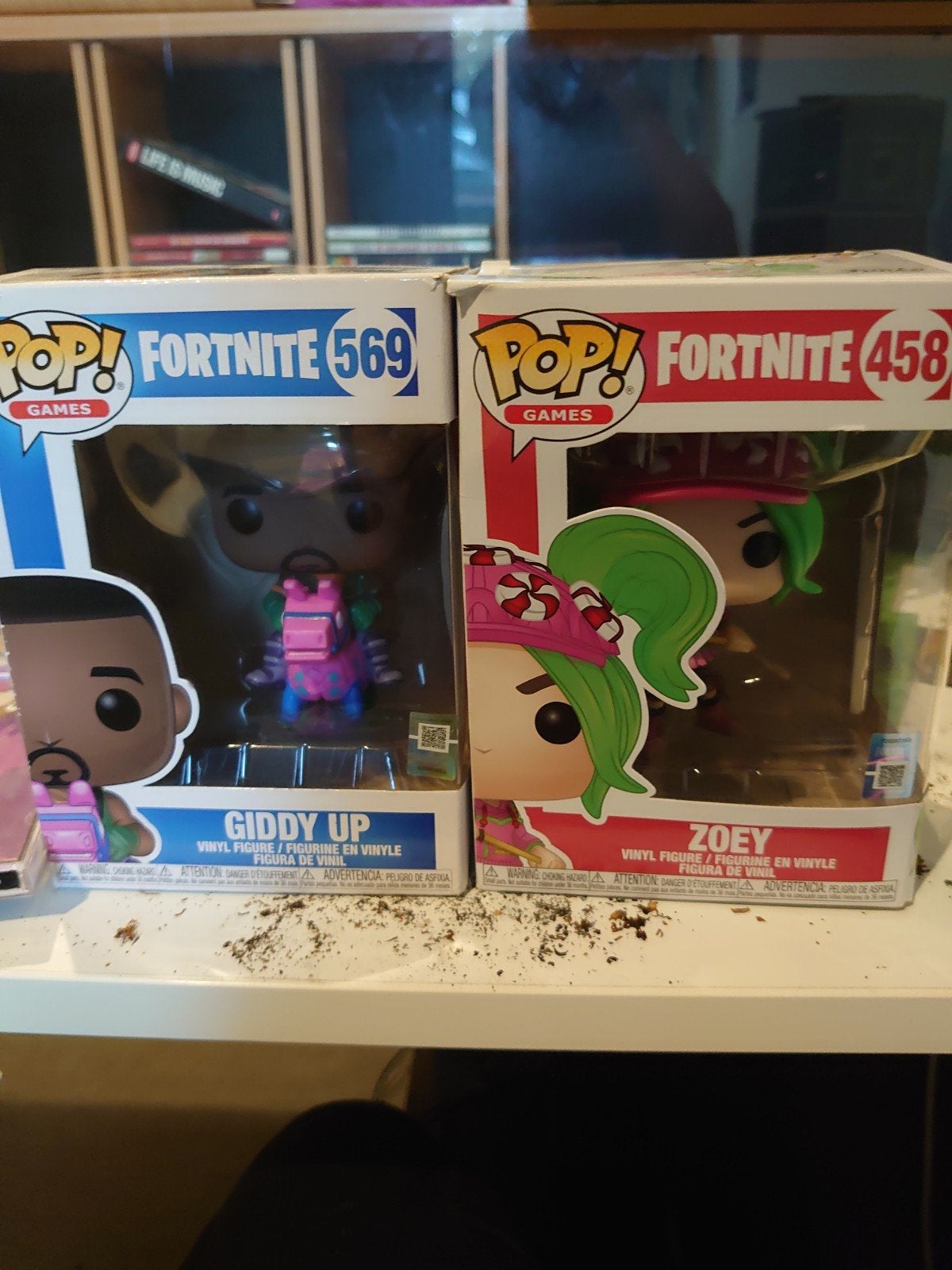 twee funko pops fort nite, Enlèvement, Comme neuf