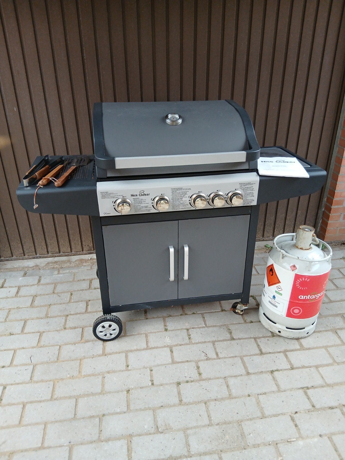 gasbarbecue, Tuin en Terras, Gasbarbecues, Ophalen, Gebruikt