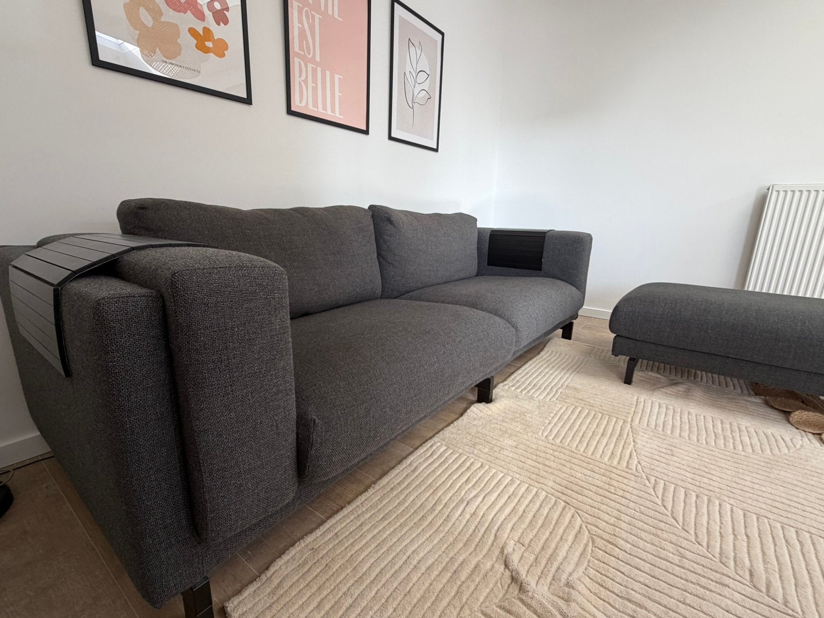 Canapé 3 places & méridienne Ikea, 250 à 300 cm, Enlèvement, Utilisé, Trois personnes