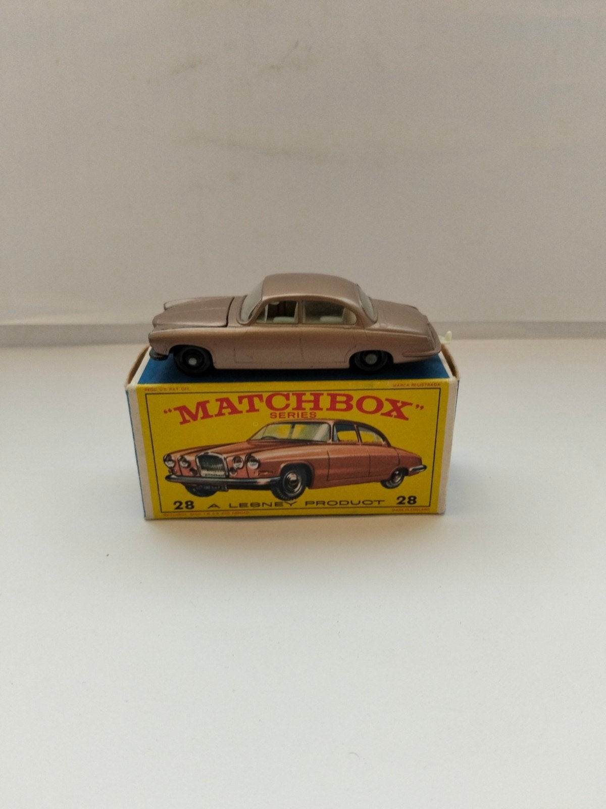 matchbox nr28 Jaguar Merk Ten & E-box, Envoi, Matchbox