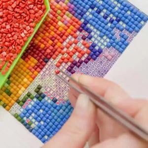 Recherche diamants paiting perles carre, Enlèvement, Comme neuf