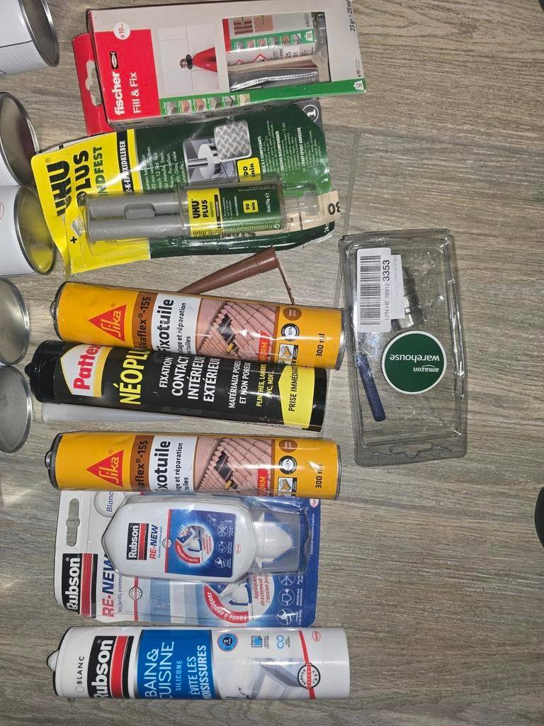Grote Partij Klusmateriaal: Lijm, Kit, Sprays & Ontstoppers, Ophalen