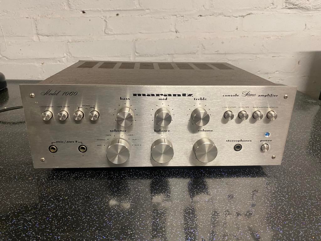 Marantz Model 1060 Vintage versterker, Audio, Tv en Foto, Versterkers en Ontvangers, Ophalen, Gebruikt, Marantz