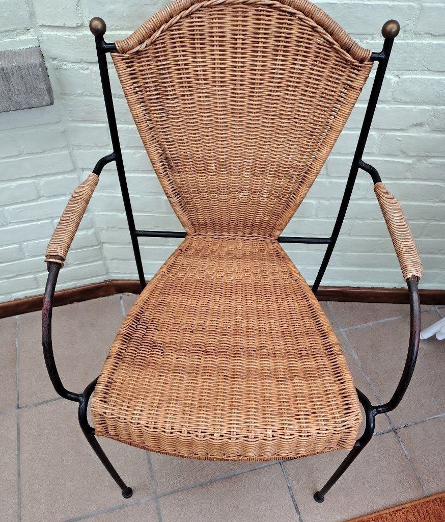 Chaises design en métal, Maison & Meubles, Métal, Enlèvement, Utilisé, Jaren '50
