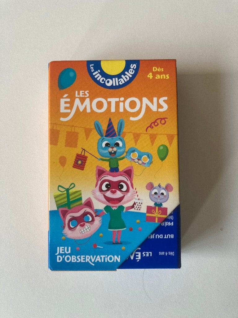 Jeu "les émotions" - les incollables (pour enfant dès 4 ans), Enfants & Bébés, Enlèvement, Utilisé