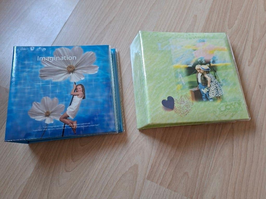 2 mooie personaliseerbare fotoalbums met insteekhoezen, Audio, Tv en Foto, Fotoalbums en Accessoires, Ophalen of Verzenden, Met insteekhoezen