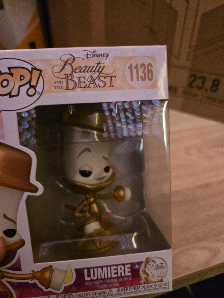 Funko Pop Lumiere (Walt Disney - Beauty and the Beast), Collections, Disney, Neuf, Statue ou Figurine, Autres personnages, Enlèvement