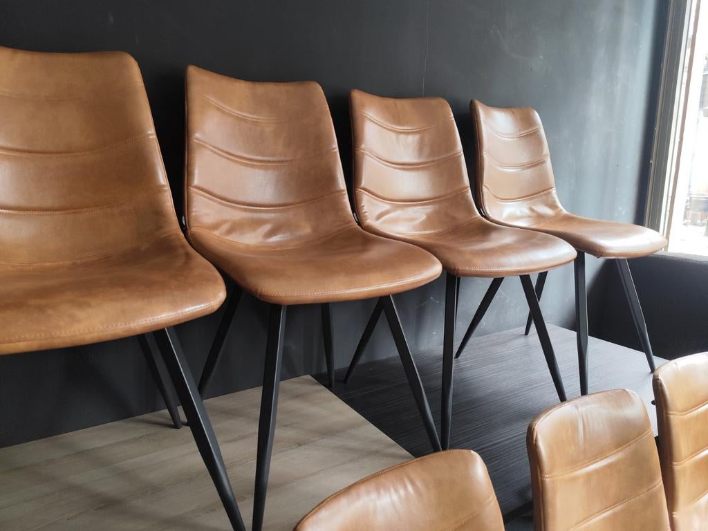 Stoelen roestbruin nog 6 stuks., Enlèvement